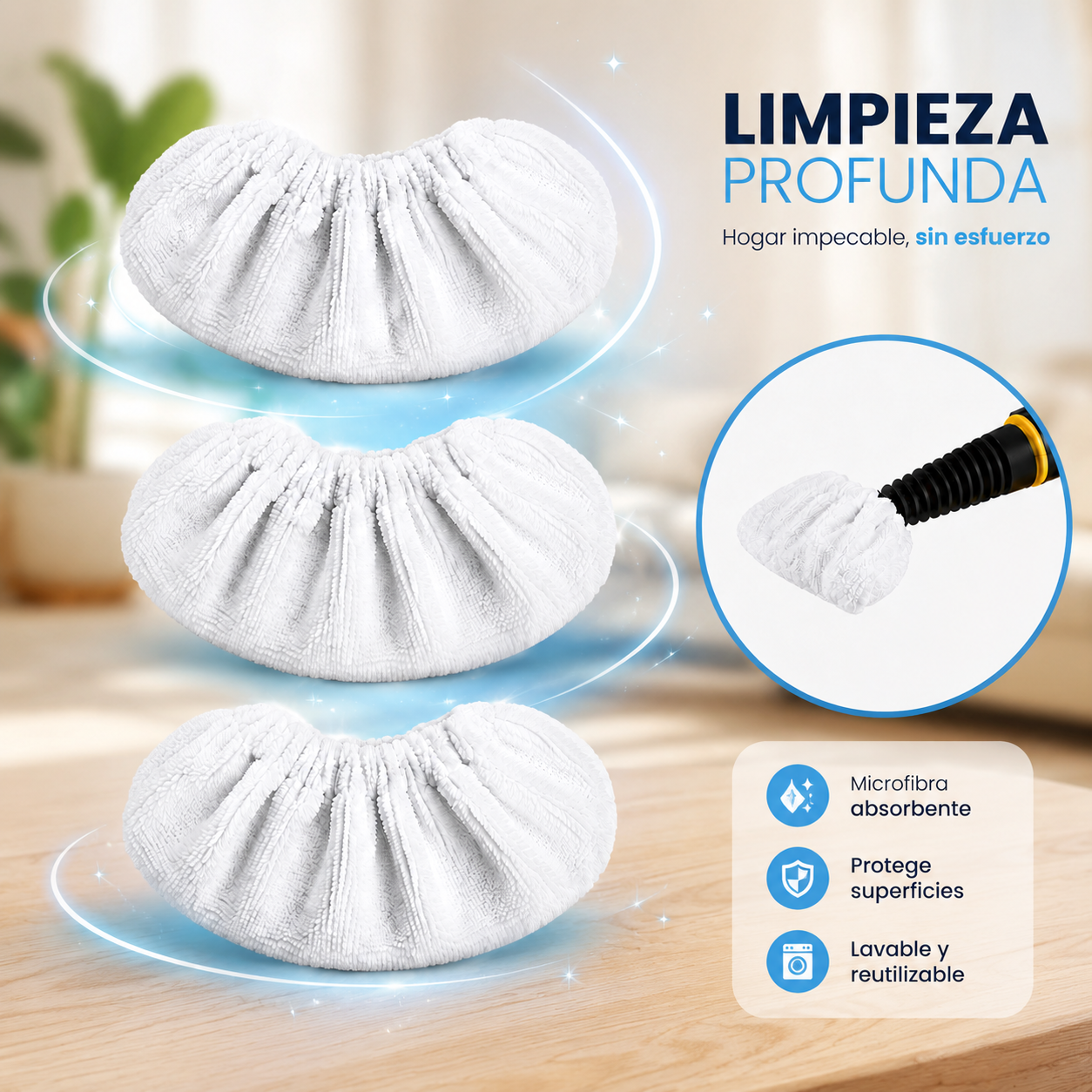 Recambios Vaporeta MagicClean (x3)
