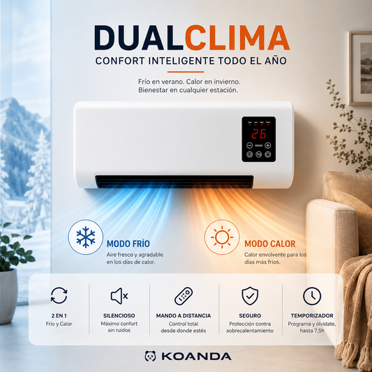 DualClima · Tu confort todo el año.
