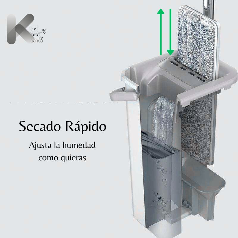 Mopa con cubo escurridor